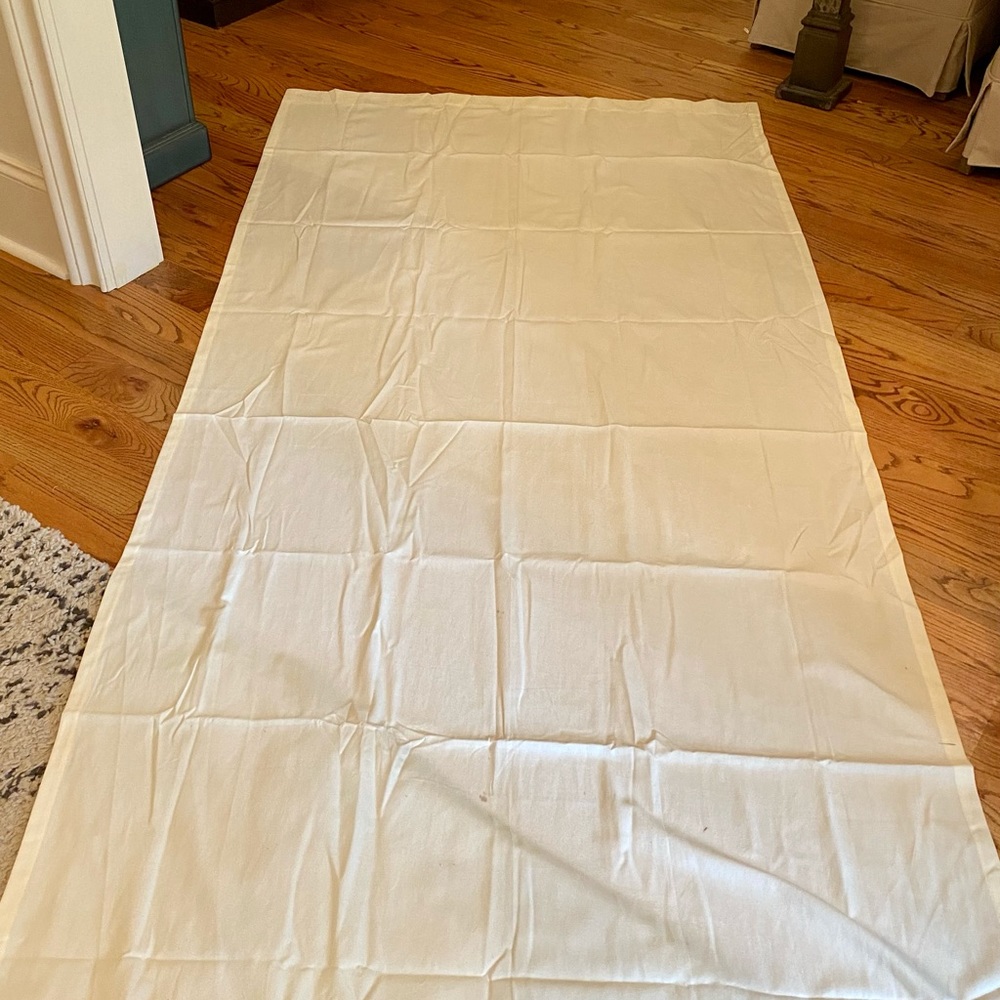 6 Potterybarn Cameron Pole pocket curtain panels